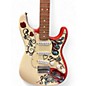 Used Fender Jimi Hendrix Monterey Stratocaster Olympic White Solid Body Electric Guitar