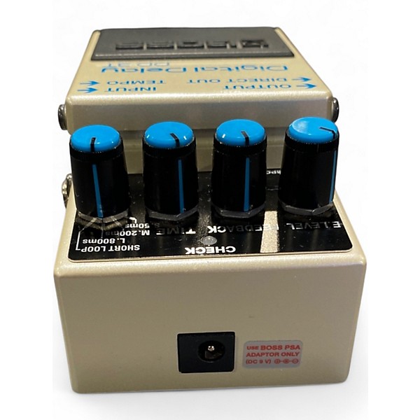 Used BOSS DD3-T Digital Delay Effect Pedal