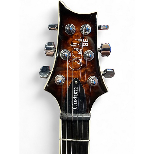 Used PRS SE Custom 24 TIGERS EYE Solid Body Electric Guitar