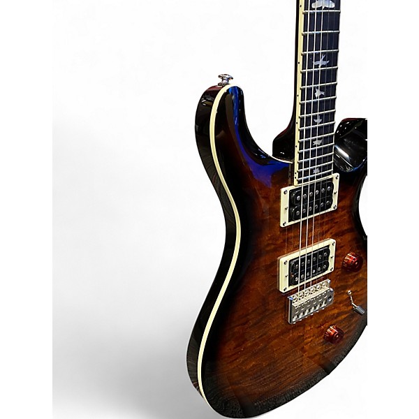 Used PRS SE Custom 24 TIGERS EYE Solid Body Electric Guitar