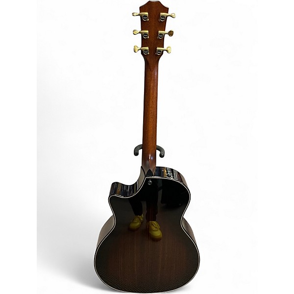 Used Taylor 814CE BUILDER'S EDTION BLACKTOP Black Acoustic Electric Guitar