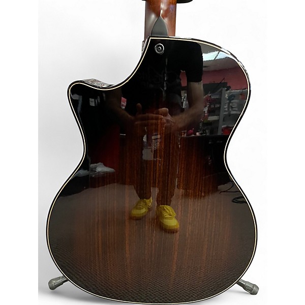 Used Taylor 814CE BUILDER'S EDTION BLACKTOP Black Acoustic Electric Guitar