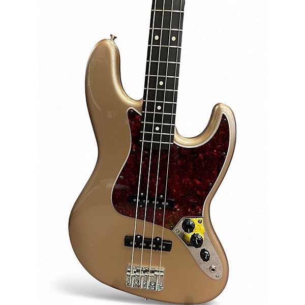 Used Fender AMERICAN PROFESSIONAL CLASSIC JAZZ BASS Gold Electric Bass Guitar