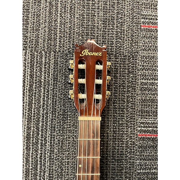 Used Ibanez GA35TCE Black Onyx Classical Acoustic Electric Guitar