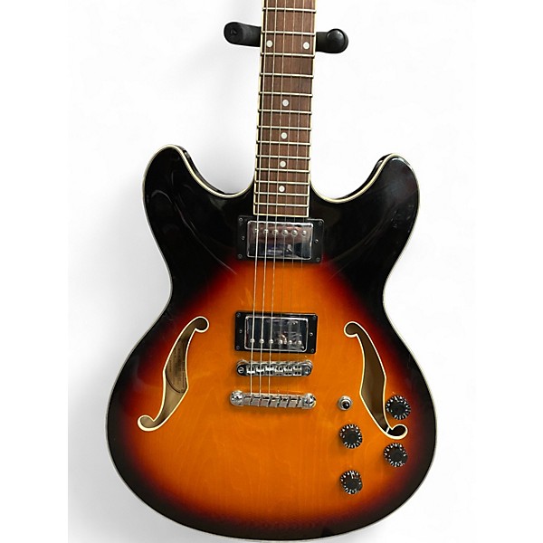 Used Ibanez AS73B Artcore 2 Color Sunburst Hollow Body Electric Guitar
