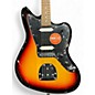 Used Squier Jaguar Affinity  3 Color Sunburst Solid Body Electric Guitar