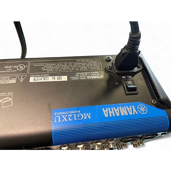 Used Yamaha MG12XU Unpowered Mixer