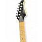 Used Silvertone SSS Black Solid Body Electric Guitar