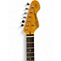 Used Vintage Reissued Seres V65 Black Solid Body Electric Guitar