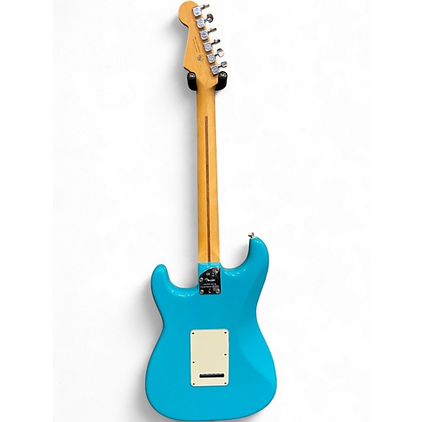 Used Fender American Professional II Stratocaster Miami Blue Solid Body Electric Guitar