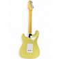 Used Johnson Double Cut Cream Solid Body Electric Guitar