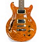 Used Hamer Artist Studio Quilted Caramel Hollow Body Electric Guitar