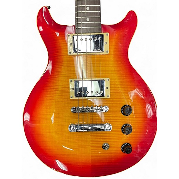 Used Hamer Standard F/T Heritage Cherry Sunburst Solid Body Electric Guitar