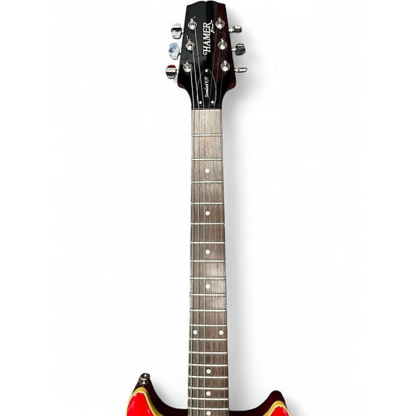 Used Hamer Standard F/T Heritage Cherry Sunburst Solid Body Electric Guitar