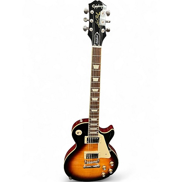 Used Epiphone Les Paul Standard Sunburst Solid Body Electric Guitar