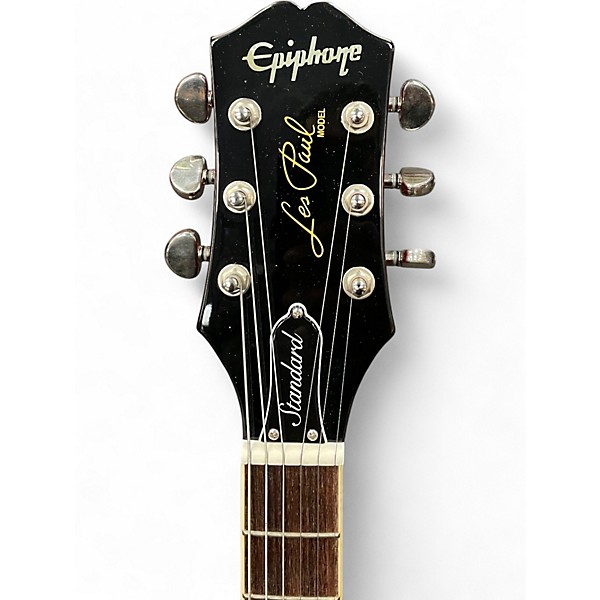Used Epiphone Les Paul Standard Sunburst Solid Body Electric Guitar