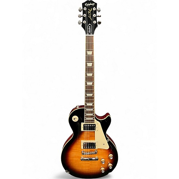 Used Epiphone Les Paul Standard Sunburst Solid Body Electric Guitar