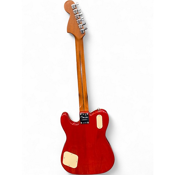 Used 2018 Fender Parallel universe Troublemaker telecaster ice tea burst Solid Body Electric Guitar