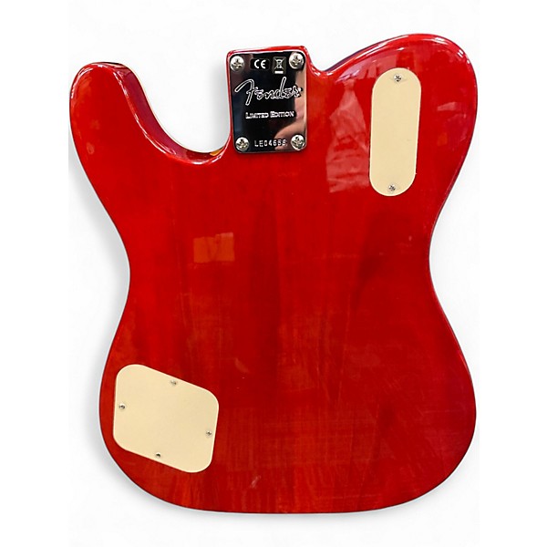 Used 2018 Fender Parallel universe Troublemaker telecaster ice tea burst Solid Body Electric Guitar