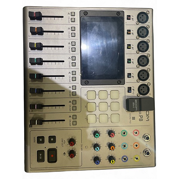Used Zoom podtrak p8 Digital Mixer