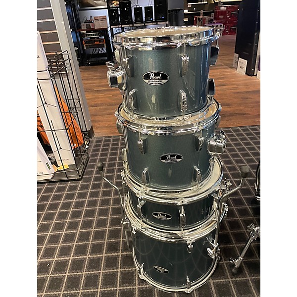 Used Pearl 5 Piece Roadshow Charcoal Drum Kit