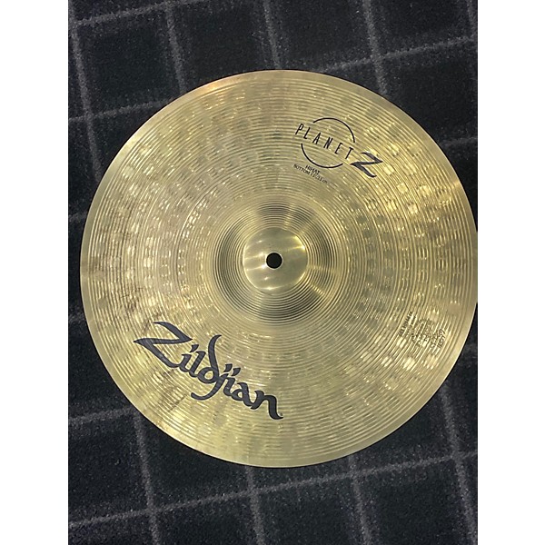 Used Zildjian 14in Planet Z Hi Hat Pair Cymbal