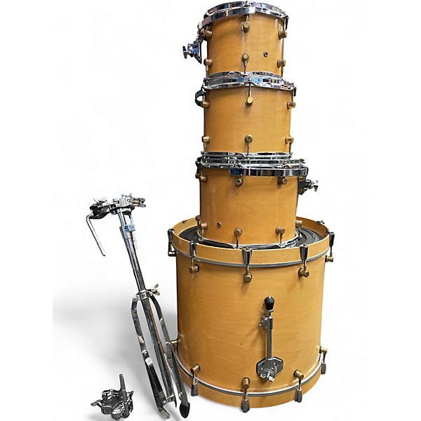 Used Spaun 4 Piece Custom Series Blonde Drum Kit