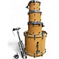 Used Spaun 4 Piece Custom Series Blonde Drum Kit thumbnail