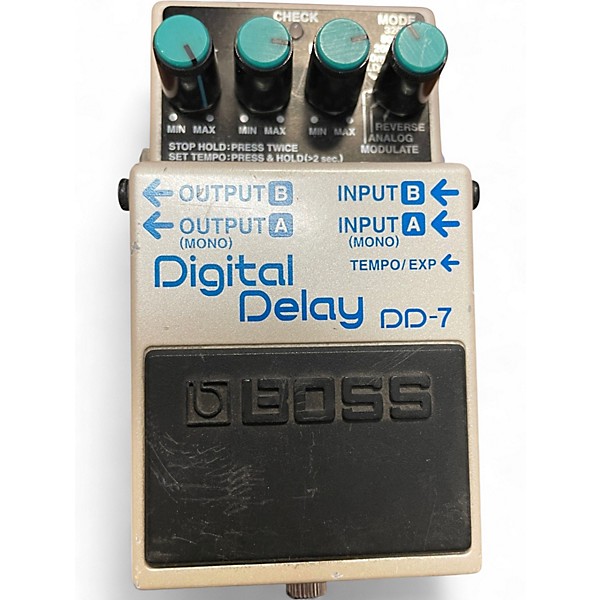 Used BOSS DD7 Digital Delay Effect Pedal