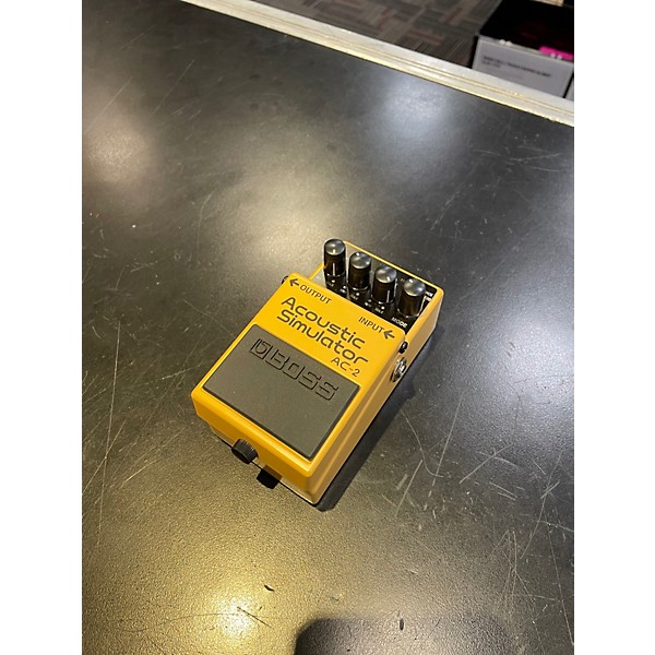 Used BOSS AC2 Acoustic Simulator Effect Pedal