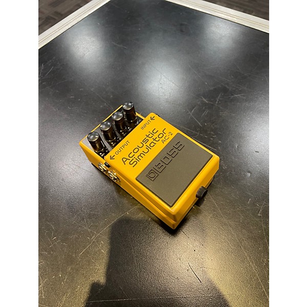 Used BOSS AC2 Acoustic Simulator Effect Pedal