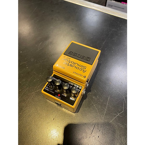 Used BOSS AC2 Acoustic Simulator Effect Pedal