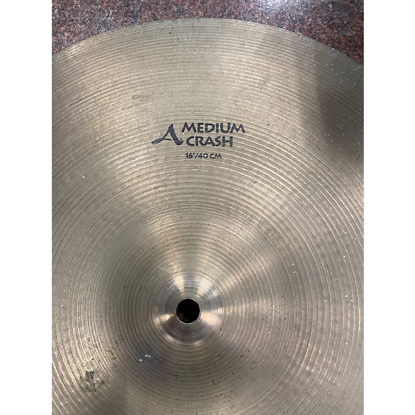 Used Zildjian 16in A Series Medium Crash Cymbal