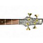 Used Ibanez SR300EDX Black Ice Frozen Matte Electric Bass Guitar