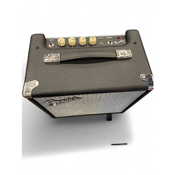 Used Fender Rumble 15 15W 1X8 Bass Combo Amp