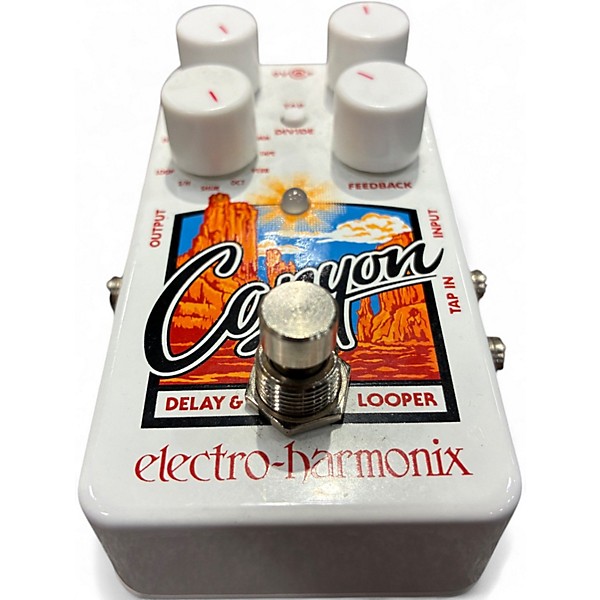 Used Electro-Harmonix Canyon Delay and Looper Effect Pedal