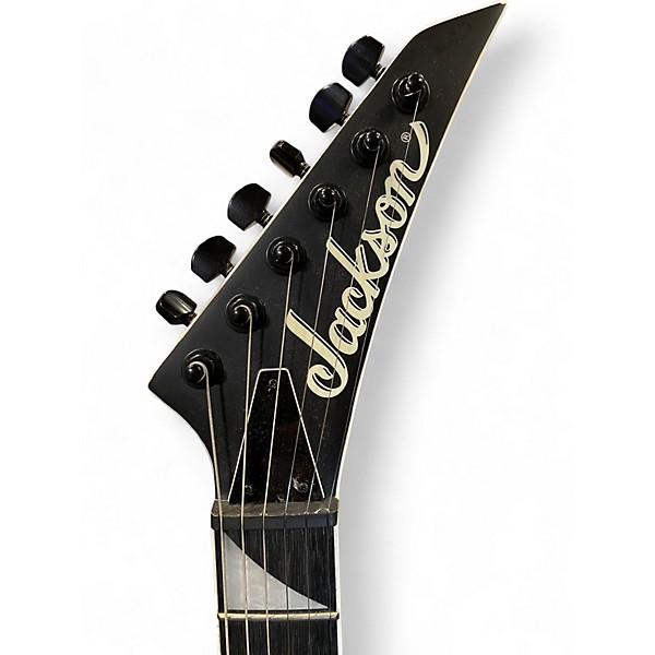 Used Jackson JS22 Dinky Satin Black Solid Body Electric Guitar