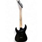 Used Jackson JS22 Dinky Satin Black Solid Body Electric Guitar