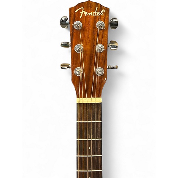 Used Fender CD140SCE Natural Acoustic Electric Guitar
