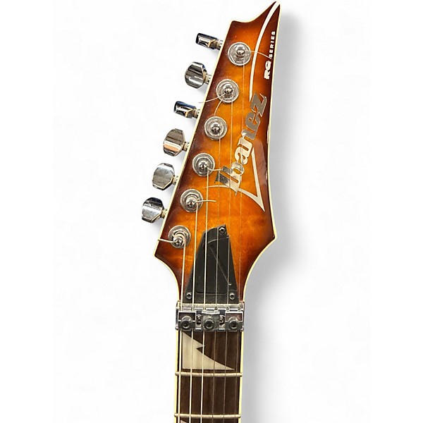 Used Ibanez RG4EXQM1 Sunburst Solid Body Electric Guitar