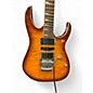 Used Ibanez RG4EXQM1 Sunburst Solid Body Electric Guitar