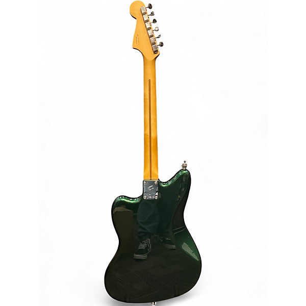 Used Fender Player II Jazzmaster British Racing Green Solid Body Electric Guitar