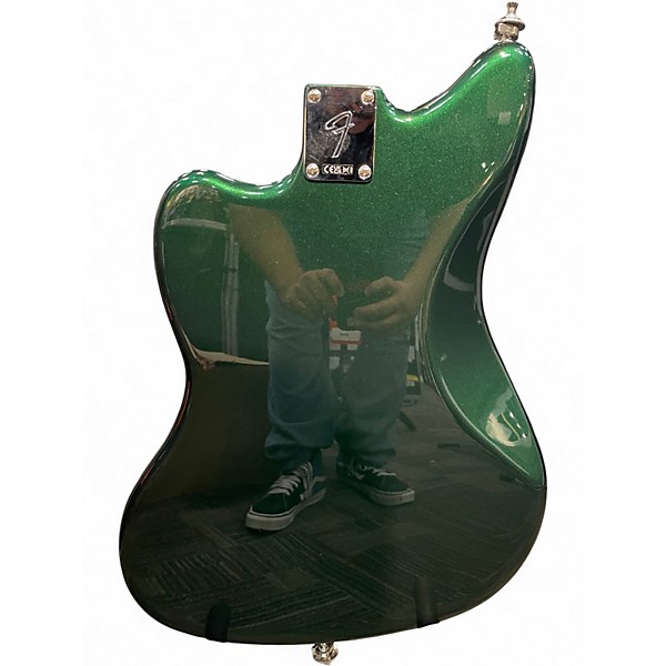 Used Fender Player II Jazzmaster British Racing Green Solid Body Electric Guitar