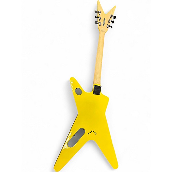 Used Dean ML X Desert Sun Yellow Solid Body Electric Guitar