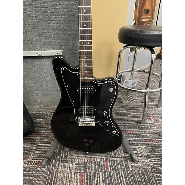 Used Squier AFFINITY JAZZMASTER BLACK Solid Body Electric Guitar