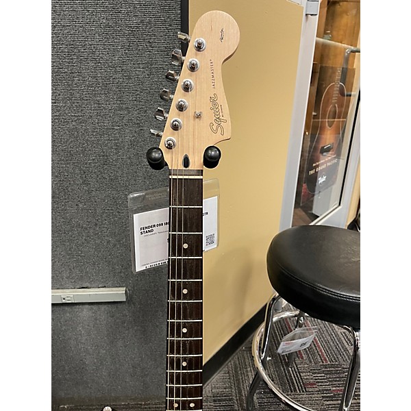 Used Squier AFFINITY JAZZMASTER BLACK Solid Body Electric Guitar