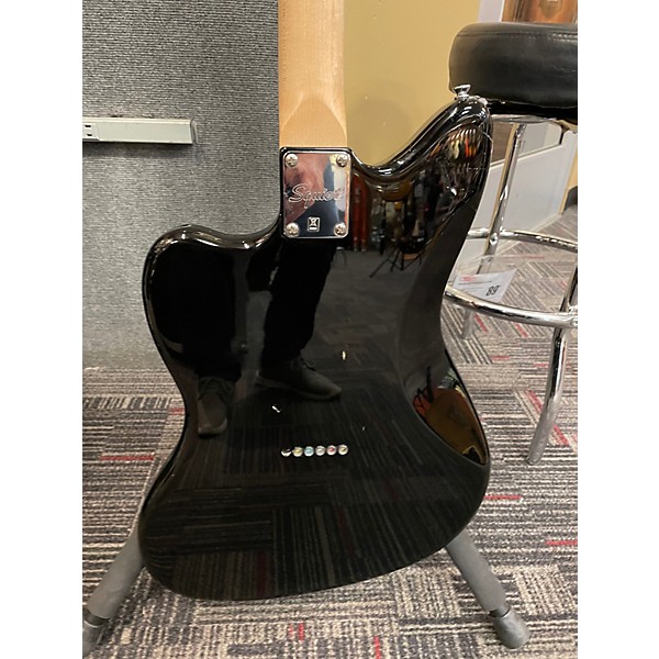 Used Squier AFFINITY JAZZMASTER BLACK Solid Body Electric Guitar