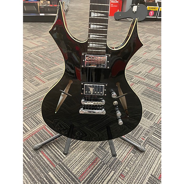 Used B.C. Rich The Dagger Black Solid Body Electric Guitar