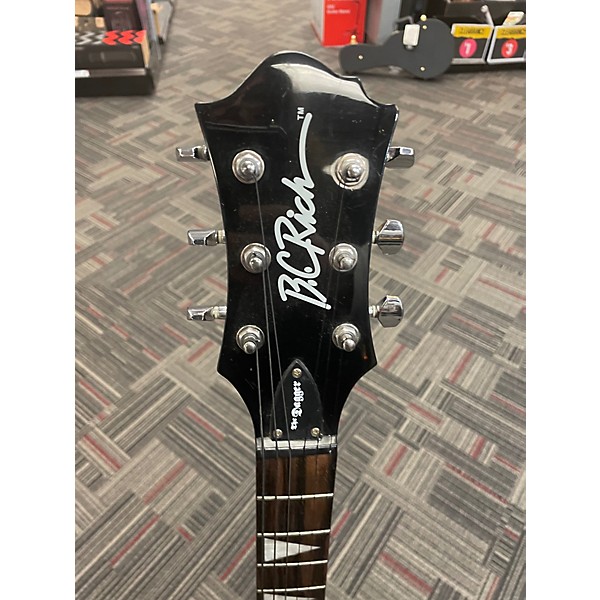 Used B.C. Rich The Dagger Black Solid Body Electric Guitar