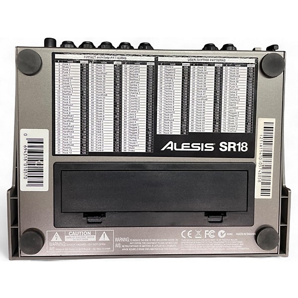 Used Alesis SR18 Drum Machine